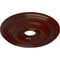Ekena Millwork Bradford Ceiling Medallion (Canopies up to 4 3/8"), 18 1/8"OD x 3 3/4"ID x 1 1/8"P, Brushed Mahogany CM18BRBMF - alternate 4